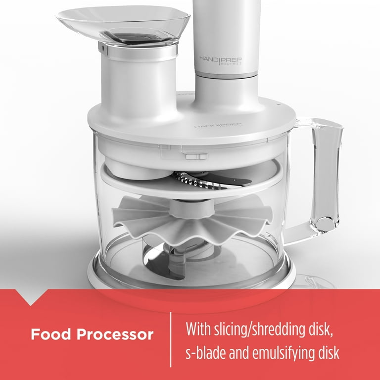 NEW Hand Blender & Food Processor Compact Blend, Chop, Purée