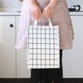 thumbnail image 4 of Lunch Box Bag Portable Grid Insulated Lunch Picnic Tote Cooler Bag Bento Box Storage Pouch, 4 of 6