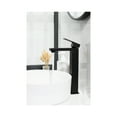 thumbnail image 5 of Elegant Kitchen & Bath FAV-1002MBK Jakob Single Hole Single Handle Bathroom Faucet, Matte Black, 5 of 10