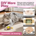 thumbnail image 5 of Zephypaws Interactive Cat Toys for Indoor Cats,Motion Activate Ca t Toy,Smart Kitten Rolling Ball Moving Ball Toys,Rechargeable Cat Ball For Enrichment Exercise (Green), 5 of 7