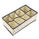 thumbnail image 2 of Caja de almacenamiento plegable, caja de almacenamiento portátil, plegable, duradera, con divisor para ropa interior, valor excepcional, 2 of 12