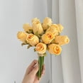 thumbnail image 4 of Horivan Artificial Silk Flower Bouquet Realistic Fake Flowers for Wedding Centerpieces, Home Decor, Photography Props, Vase Fillers, Long Lasting Floral Arrangement Spring Summer Decor, 4 of 7