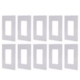 thumbnail image 1 of Kit de Montage Mural 1 Gang, Support de Montage Mural Design Élégant 10 Ensembles Installation Simple pour Usage Domestique, 1 of 7