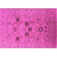 thumbnail image 1 of Ahgly Company Indoor Rectangle Oriental Pink Industrial Area Rugs, 5' x 8', 1 of 4