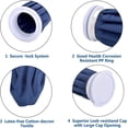 thumbnail image 2 of 3 reusable ice packs, 6/9/11 inch cloth ice packs, ice packs for fever reduction and cooling, dark blue, 2 of 5