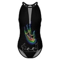 thumbnail image 4 of Tool Band One-Piece Swimwear Sexy Mesh Monokini Swimsuit with Detachable Padding Bathing Suit Swimdress S, 4 of 7