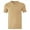 Khaki, variant on Mqqzkk Muscle Slim Fits T Shirt For Men V-Neck Longline Shirt Trendy Solid Color Gym Workout Athletic Tee Shirts