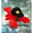 thumbnail image 6 of DolliBu Lobster big eye Police Officer Plush Toy - Super Soft Lobster big eye Cop Stuffed Animal Dress Up with Cute Cop Cap Outfit - Fluffy Policeman Toy Plush Gift - 6 Inches, 6 of 8