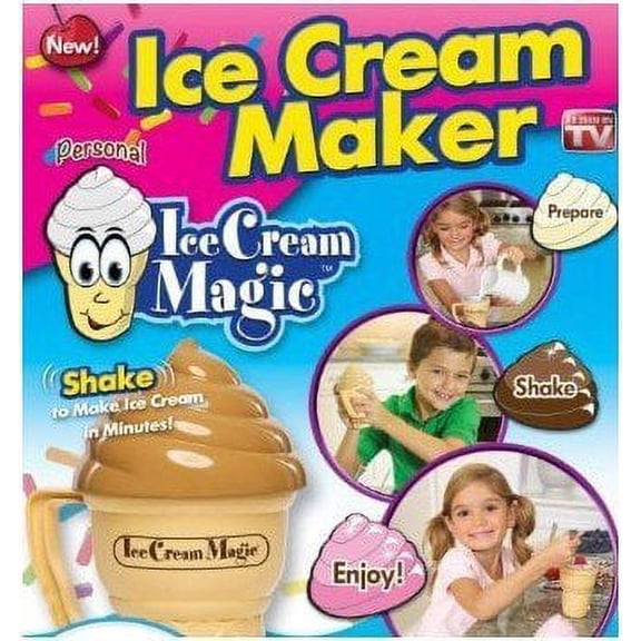 Ice Cream Magic Personal Ice Cream Maker (ASSORTED LID COLORS)