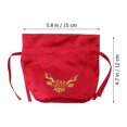 thumbnail image 2 of 4pcs Lovely Christmas Gift Packaging Bags Xmas Apples Containers Gift Bags, 2 of 9