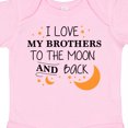 thumbnail image 4 of Inktastic I Love My Brothers to the Moon and Back Boys or Girls Baby Bodysuit, 4 of 5