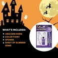 thumbnail image 5 of Kit de decoración Fun World Glitter 3D con forma de unicornio y calabaza, 5 of 5