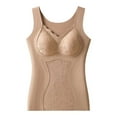 thumbnail image 2 of Ropa interior térmica para mujer, sujetador sin espalda de encaje de color cálido de invierno con almohadillas extraíbles, ropa interior integrada con forro polar, capa base, ropa interior cálida, suj, 2 of 9