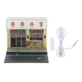 thumbnail image 2 of Milaget 1/64 Model Car Display Scene Backdrop for Cabinet Spring Festival Collection Ice house, 2 of 9