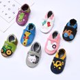 thumbnail image 4 of Zapatos de bebé de piel de vaca suave para bebés, niños y niñas, mocasines para bebés, zapatillas para primeros pasos, zapatillas para bebés, 4 of 5