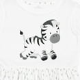 thumbnail image 4 of Inktastic Zebra Girls Toddler Dress, 4 of 5