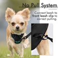 thumbnail image 4 of rabbitgoo Dog Harness  No-Pull Pet Harness with 2 Leash Clips  Adjustable Soft Padded Dog Vest  Reflective No-Choke Pet Oxford Vest with Easy Control Handle for Large Dogs Orange L, 4 of 9