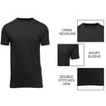 thumbnail image 3 of Men's Short Sleeve Crew Neck Modern Fit Cotton Blend Classic Tee (S-3XL), 3 of 7