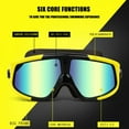 thumbnail image 2 of Adult Swim Goggles, Wide Vision Swim Goggles For Men Women Youth Teen, Anti-fog No Leaking Polarized Uv Protection Swimming Glasses, 2 of 6