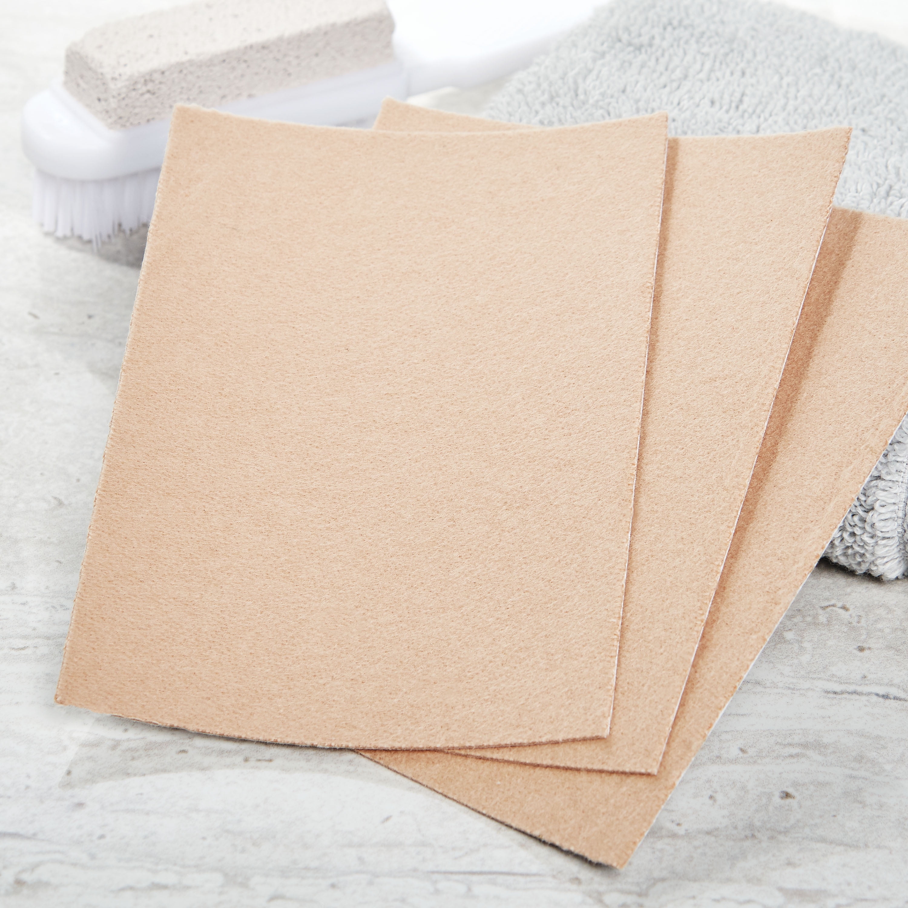 Equate Super Moleskin Padding Sheets, 3 Count, 4 Pack