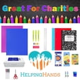 thumbnail image 6 of VEEBOST 32-Piece Complete Stationery Supplies Kit with Notebooks, Pencils, Crayons, and More, 180 Pack, 6 of 6