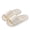 White, variant on House Slippers Shoes for Women Men with Arch Support Quick Drying Anti-Slip Lightweight Massage Shower Sandals Comfy Beach Pool Slides Khaki 9-9.5