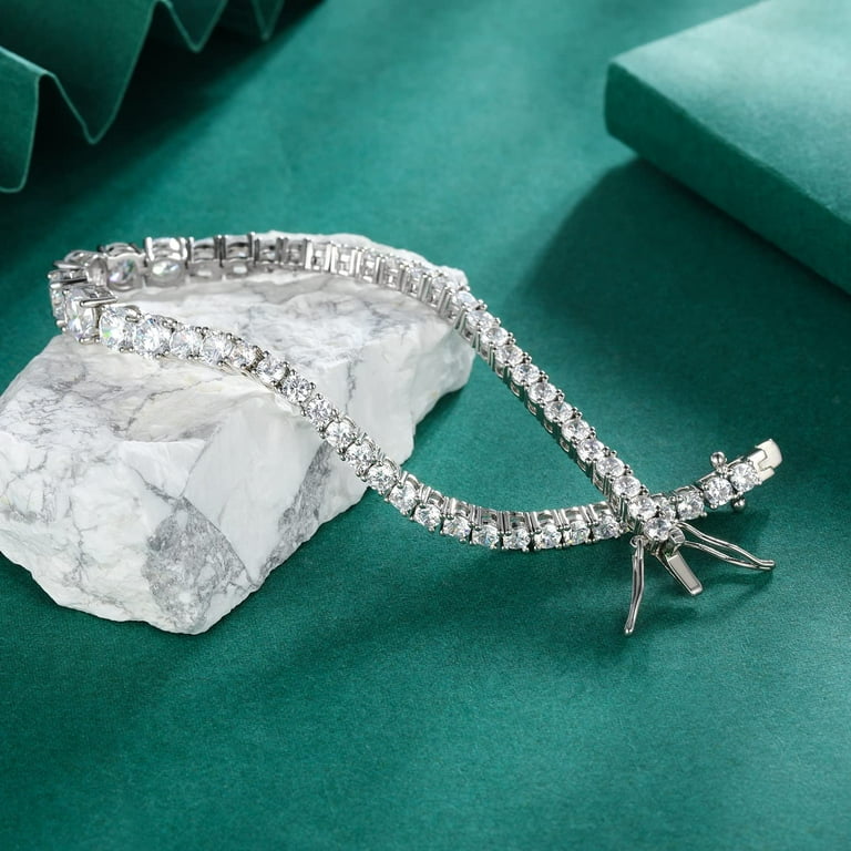 6 inch cz tennis bracelet deals