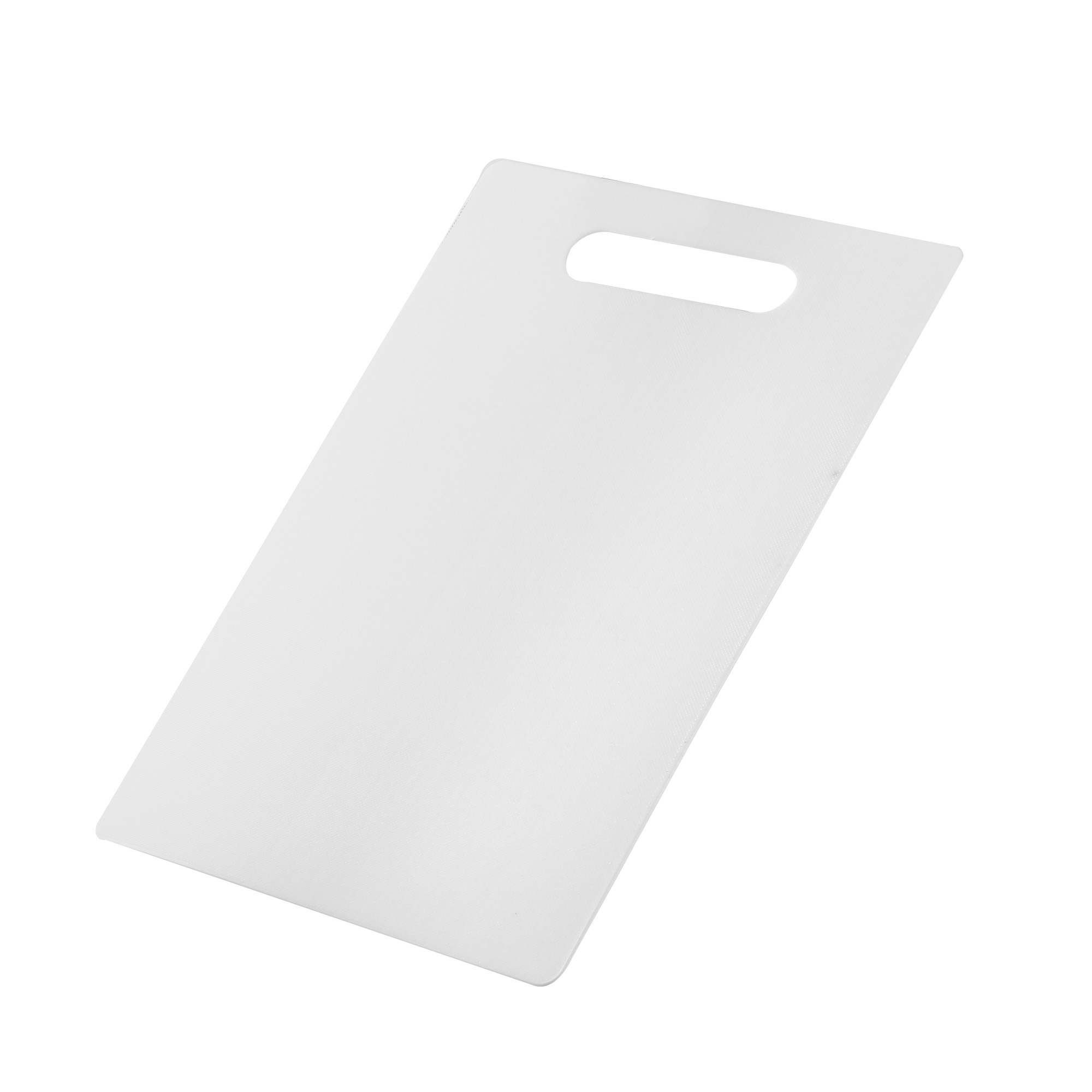PE Plastic Cutting Board BBQ Carving 28.5cmx18.5cmx0.2cm White