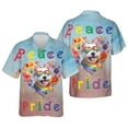 thumbnail image 3 of Peace Love Pride Scottish Terrier with Rainbow Sunglasses LGBT LGBTQ+ Hawaiian Shirt Breathable Summer Unisex Merch Scottie Dog Lover Gifts - 01004, 3 of 6