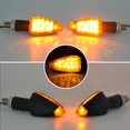thumbnail image 4 of luces LED de señal de giro para motocicleta, luces intermitentes de 12/24 V para señales de giro LED generales, luces de coche, luces de día y noche para motocicleta con luz indicadora LED JFHHH pequeña, 4 of 4