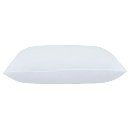 Mainstays 100 Percent Polyester Travel Pillow 14" x 20" in White
