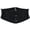 Black, variant on Women's Black Pinstripe Short 3 Hook Waist Cincher Corset Mini Waist Trainer Shaping Belt for Style