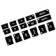 thumbnail image 1 of Sidaley Pegatina extraíble de 16 teclas para aire acondicionado de coche, pegatinas de reparación ligeras de de botón resistente al Vehículos, repuestos y accesorios Mis, 1 of 6