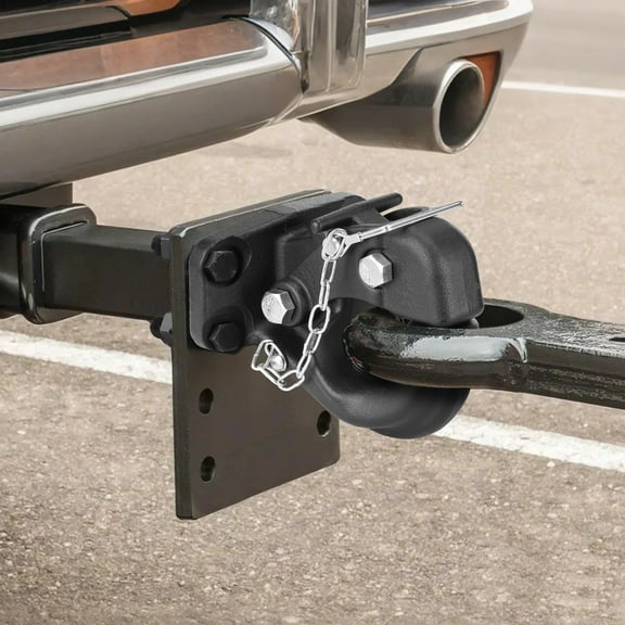 3" Lunette Ring Pintle Hitch Receiver – 30K lbs Towing for Heavy Duty Trailers