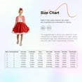 thumbnail image 7 of iiniim Girl Christmas Outfits Sequined Mrs. Santa Claus Dress with Stripes Cardigan Xmas Party Suit Red 14, 7 of 7
