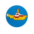 thumbnail image 1 of Alfombrilla giratoria Crosley AC1016A-YS con diseño de The Beatles, color amarillo, 1 of 2