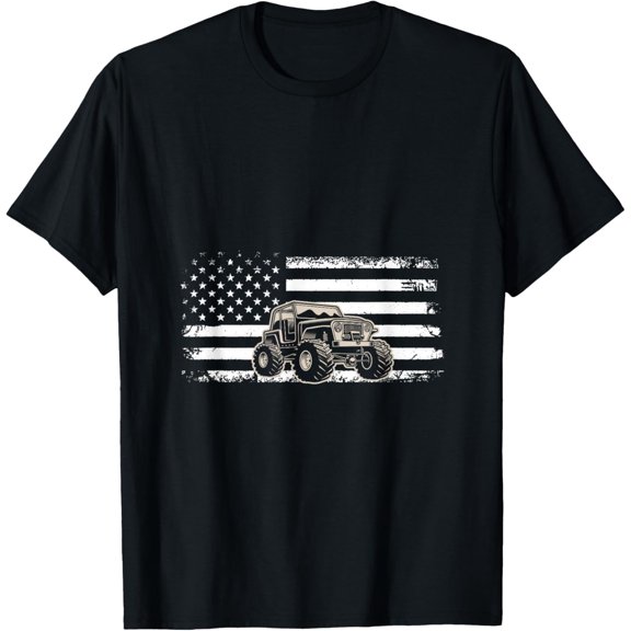t-shirt Off Road Flag Off Road Gift 4x4 Offroad T-Shirt mens，black，women，funny，journey，Crew Neck, Short Sleeve,printing