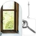 thumbnail image 6 of HOMEMAXS  20 Sets Cabin Hook Door Metal Latch over Hanger Hooks Silver, 6 of 8
