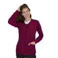 thumbnail image 2 of Green Town Scrubs for Women Warm-Up Scrub Jacket - Zip Front, 3 Pockets, Easy Care Uniforms, 2 of 6