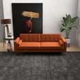 thumbnail image 3 of Harriet 84" Mid Century Modern Velvet Sofa Couch, Modern 2 Seater Sofa with 2 Bolster Pillows, Tufted Back Sofa for Living Room Bedroom Apartment Dorm Office, in Orange, 3 of 6