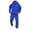 f8-0709 Blue, variant on Sweat Suits Men Athletic Mens Track Suits 2 Piece Set Casual Hooded Sweatshirt and Sweatpant Fall Outfits with Pockets Big and Tall