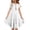 White, variant on ATOGUTA Girls Dresses Short Sleeve Ruffled Pockets Dress for Girls Green, Size 6M-15