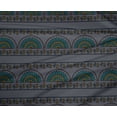 thumbnail image 4 of oneOone Polyester Lycra Fabric Leaves|Floral & Paisley Block Printed Craft Fabric BTY 56 Inch Wide, 4 of 4
