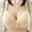 Beige, variant on Everyday Vintage Bralette Soft Stretch Lace, Underwire-Free with Modest Coverage, M-XXL (Nude/Charcoal)