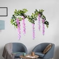 thumbnail image 4 of Wozhuo Artificial Flower Vine 180cm Fake Plumeria Hanging Decor for Living Room Wall Ceiling, 4 of 6