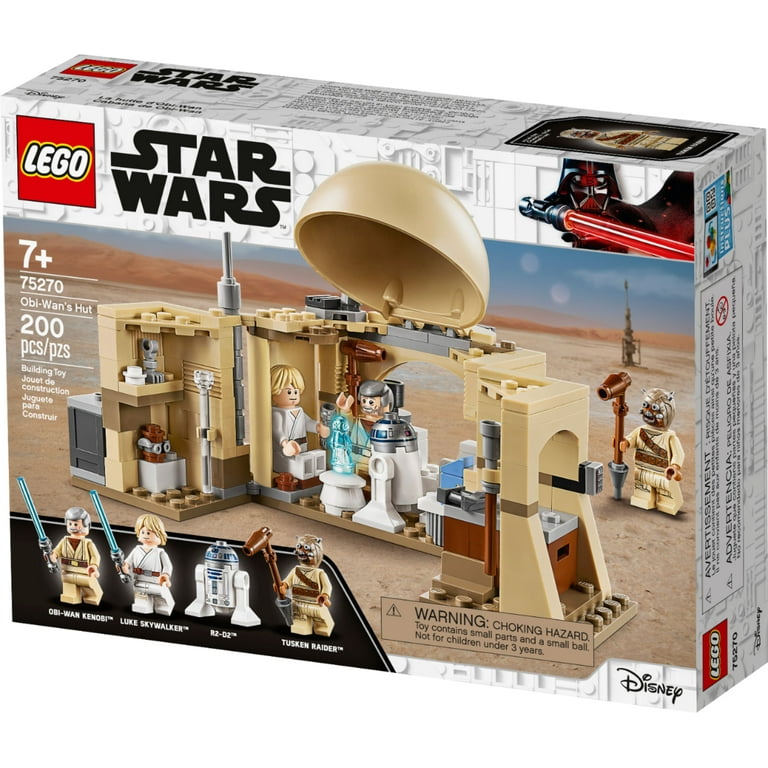 gnist scrapbog silhuet LEGO - Star Wars Obi-Wan's Hut 75270 - Walmart.com