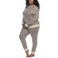 thumbnail image 6 of Honeydew Women's 2-Pc Super Soft Printed Soft Pajama Lounge Set (Beige, S), 6 of 8