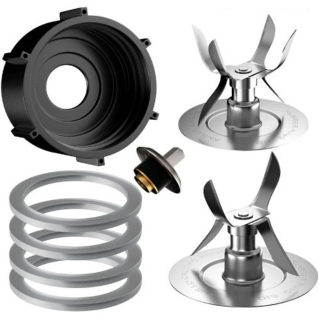 HUGFEGWE Blender Head Replacement Blender Head Kitchen Blender Supplies Blender Replacement Part Metal Plastic Material Juicer Holder Accessories Set CJB91-109443