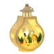 thumbnail image 1 of Portavelas de Navidad con luces de viento | Adornos decorativos de luz nocturna de aleación, diseño de copo de nieve, regalos festivos de vacaciones, decoración de mesa elegante, lámpara de acento, 1 of 6