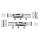 thumbnail image 3 of Clindly Suspensión del gabinete-Riel de suspensión del gabinete Armario Peso Colgante Ajustable Herrajes para Muebles, 3 of 5